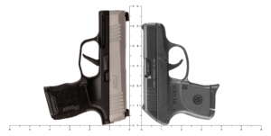 Sig sauer p365 pistol 9mm black v.s Ruger lcp .380 